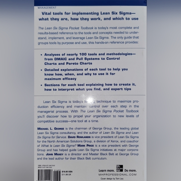 Lean six sigma paperback - Picture 2 of 2